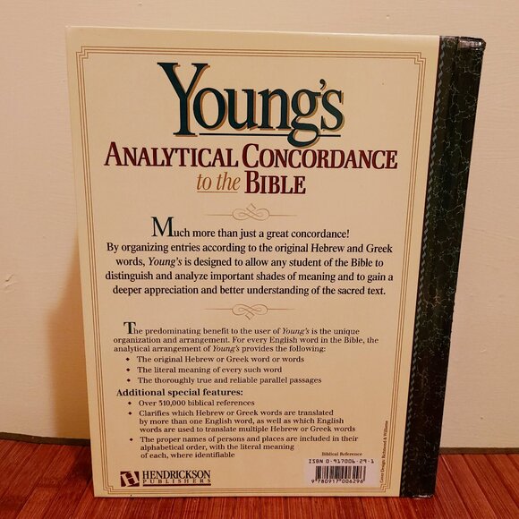 Young's Analytical Concordance of the Bible - Picture 2 of 7